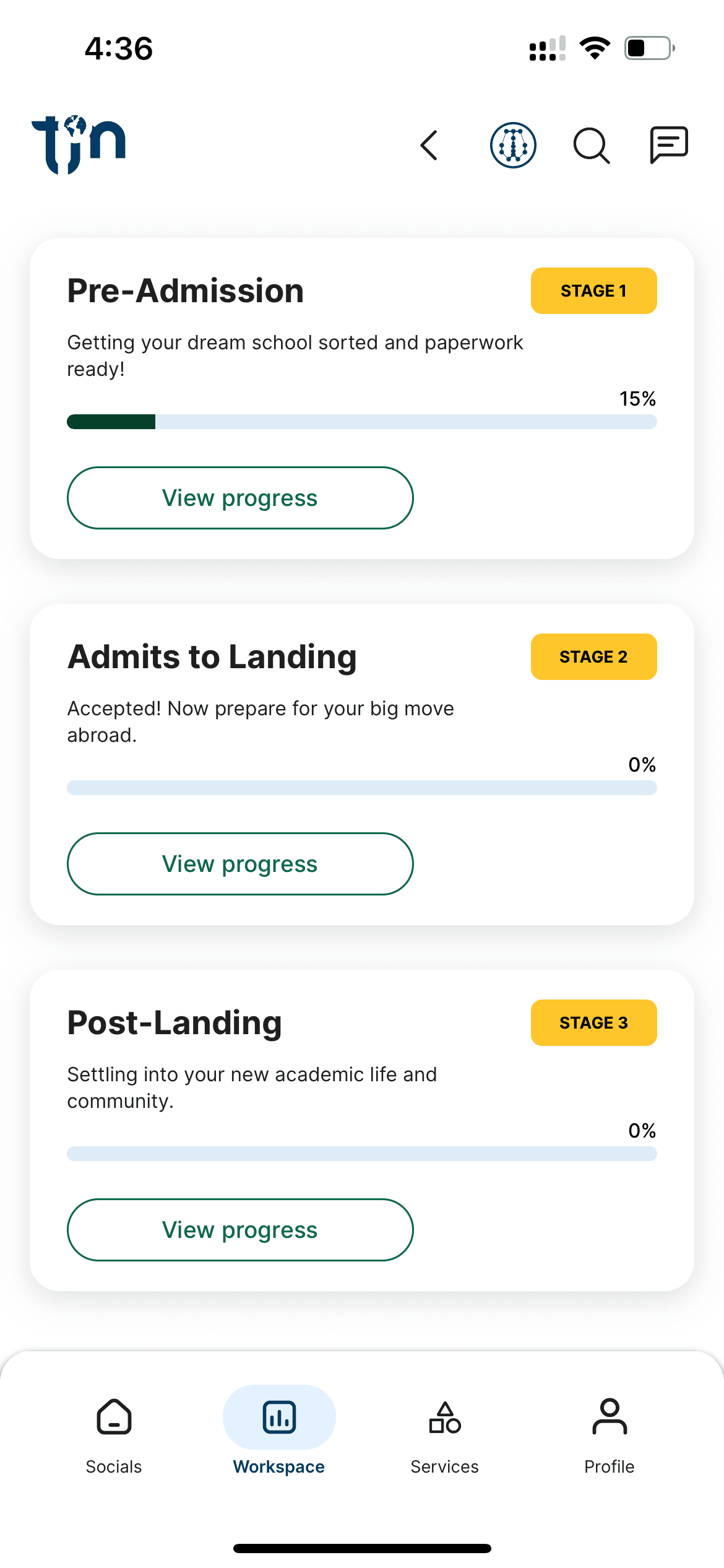 Student workspace tool 1