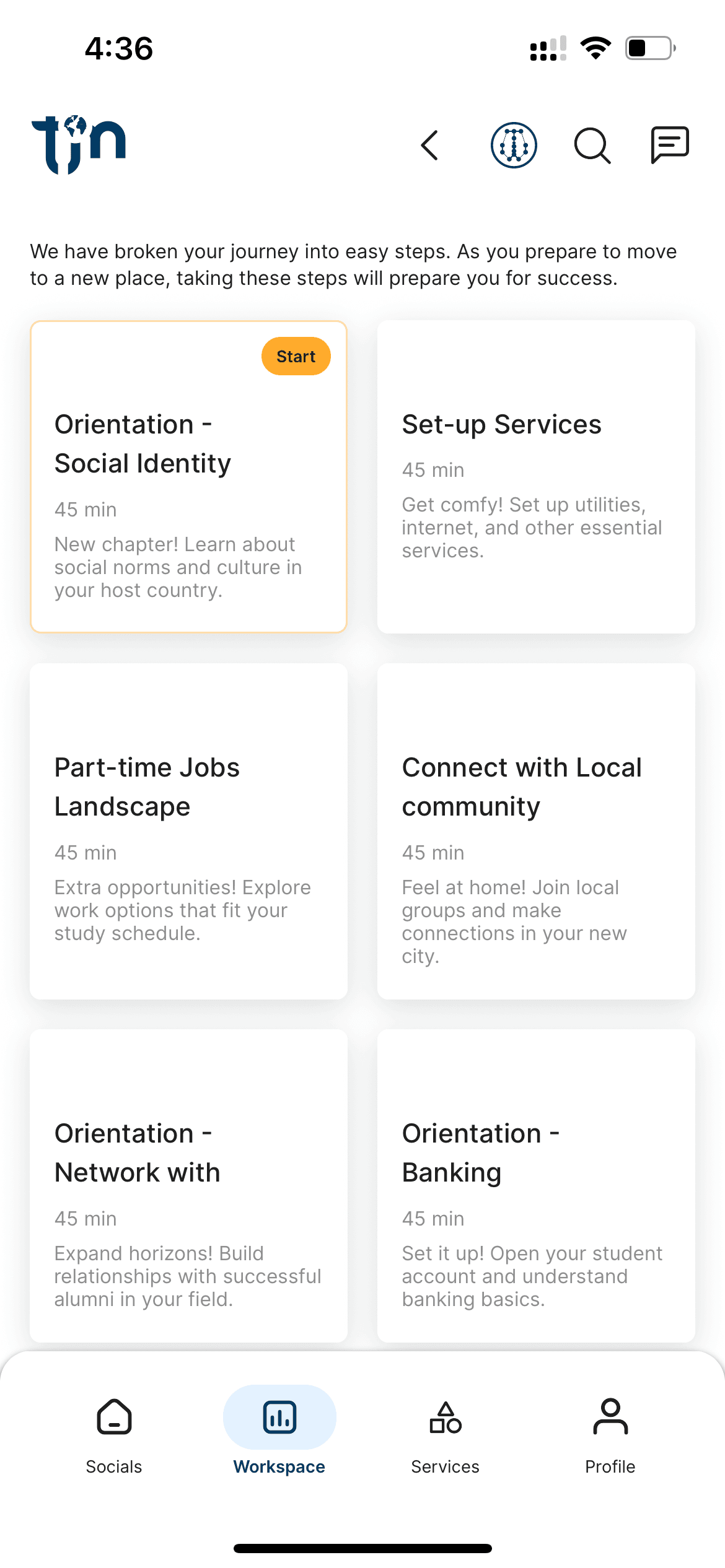 Student workspace tool 2